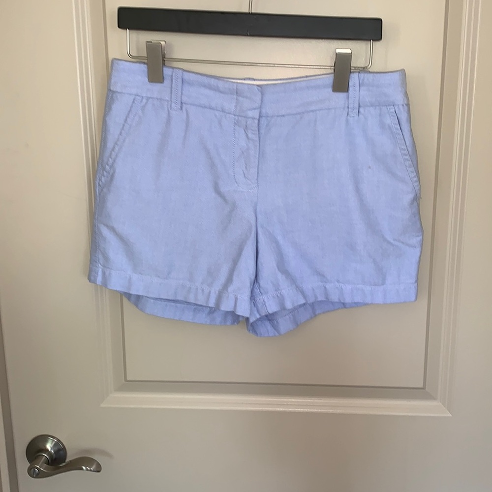 J. Crew Woman’s Oxford Chino Light Blue Short